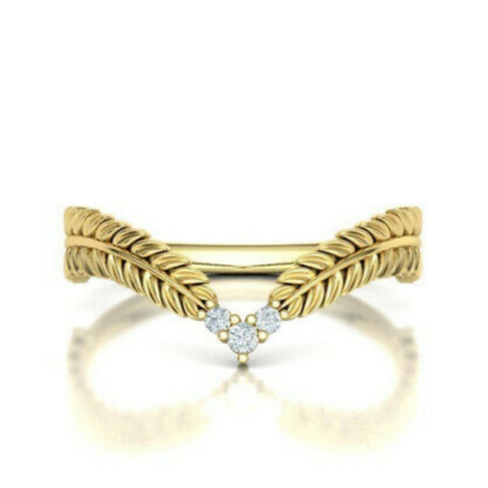 New 18k gold plated diamond 💎 Ring